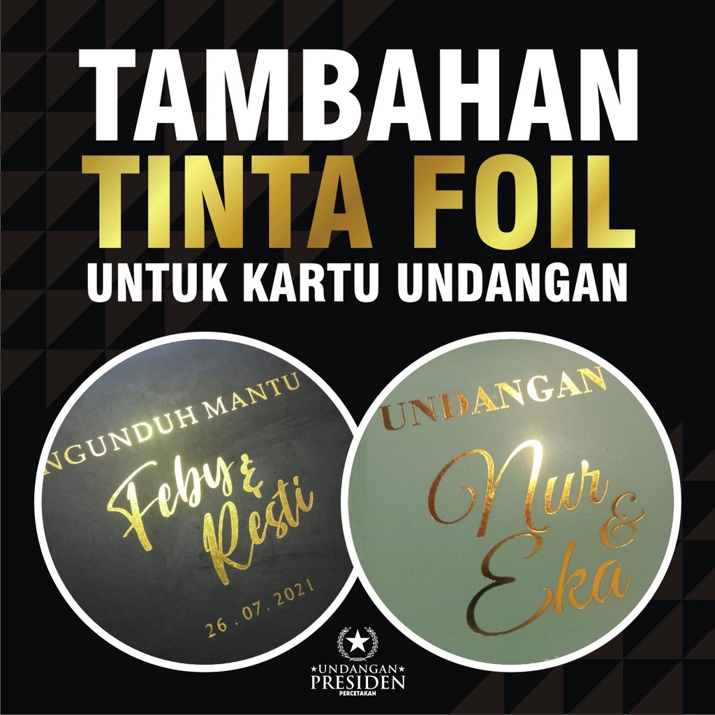 Tambahan Tinta FOIL Hot Print Press