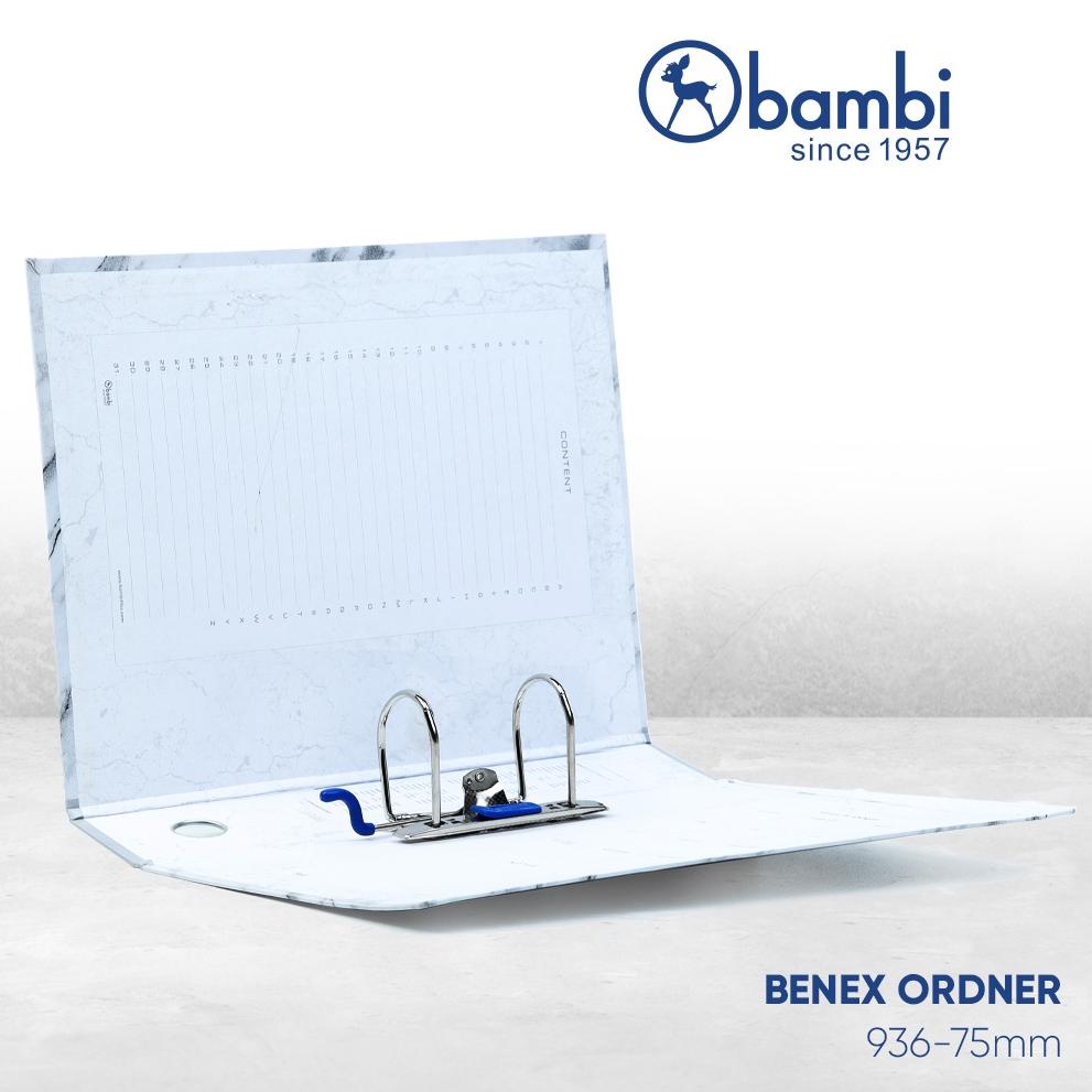 

Baru Benex Marble Ordner Paper Lever Arch File Folio 75 mm - 936 ,.