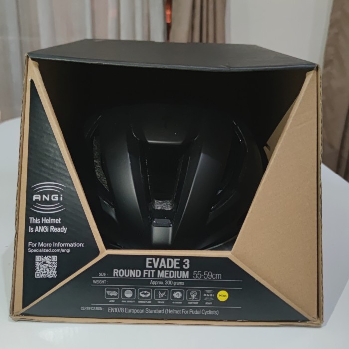 ✨Ready Helme Specialized Evade 3 Black Size M New Diskon
