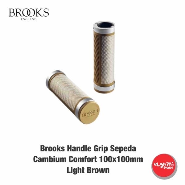 ✨Original Brooks Handle Grip Sepeda Cambium Comfort 100X100 Mm Berkualitas