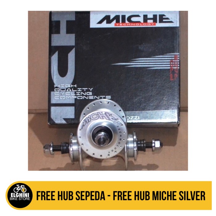 ✨Original Free Hub Sepeda - Free Hub Miche Silver Limited