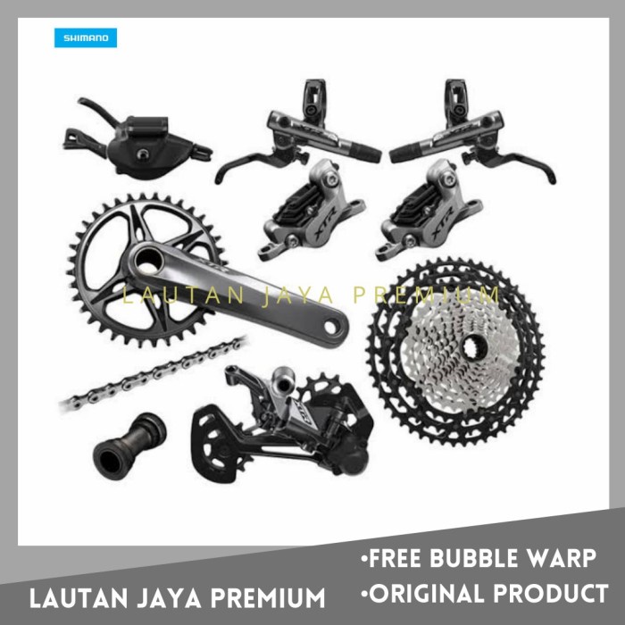 ✨Original Groupset Shimano Xtr M9100 Group Set Xtr 12Speed Terbaru
