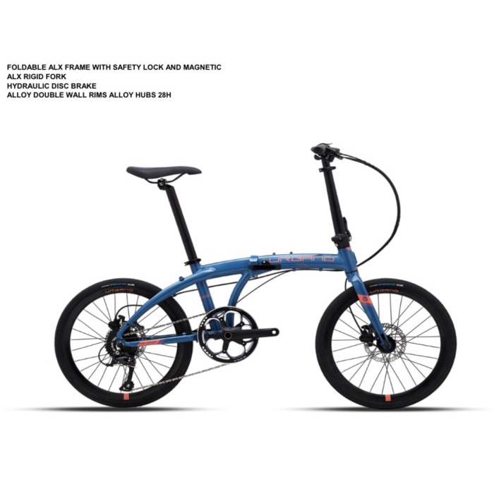 ✨Original Sepeda Lipat Folding Bike 20 Polygon Urbano 5 Diskon
