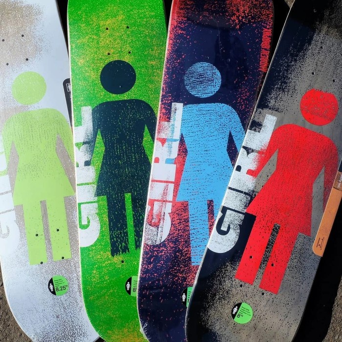 ✨Original Girl Skateboards Papan Deck Diskon