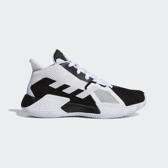 ✨Ori Adidas Men Court Vision 2.0 Basketball Shoes White Black Original Diskon