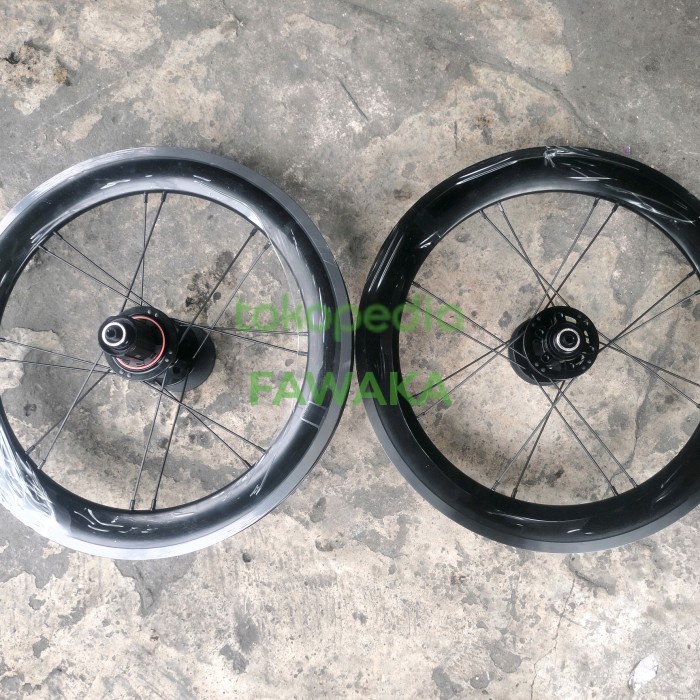 ✨Ori Wheelset Silverock 16 349 Disc Brake Sepeda Lipat Berkualitas