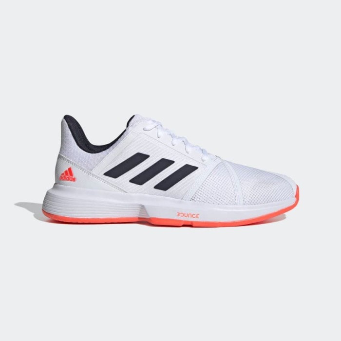 ✨Ori Adidas Courtjam Bounce M - Ftwr White [Uk 7] Fu8102 Limited