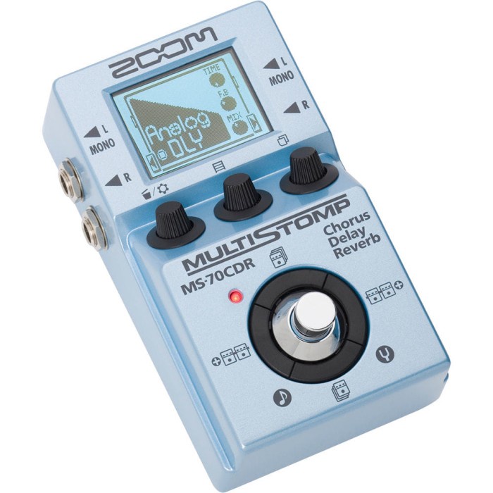 ✨Ori Zoom Ms-70Cdr Multistomp Chorus / Delay / Reverb Pedal Berkualitas