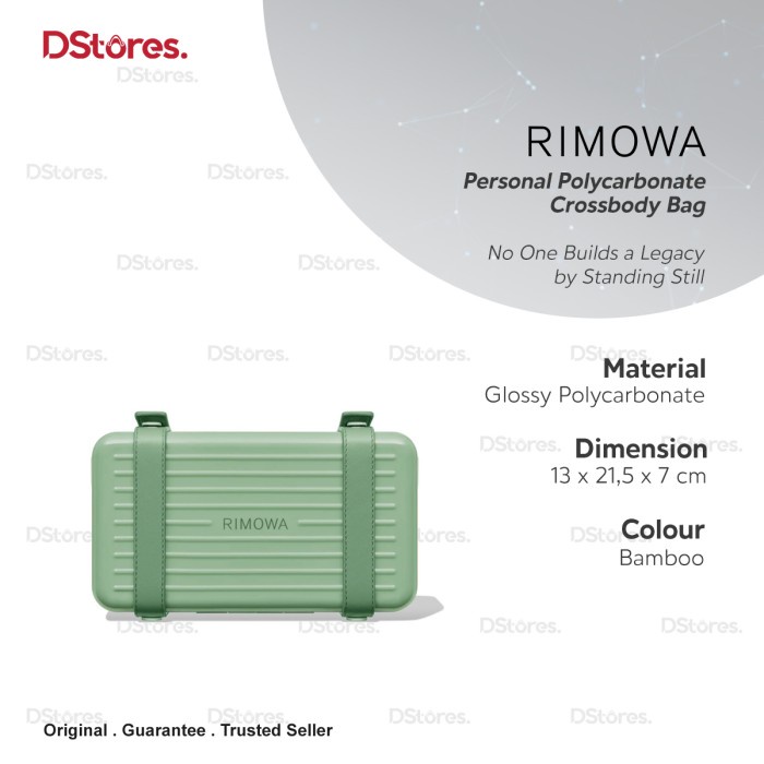 ✨New Rimowa Tas Selempang Personal Polycarbonate Crossbody Bag - Bamboo Terbaru