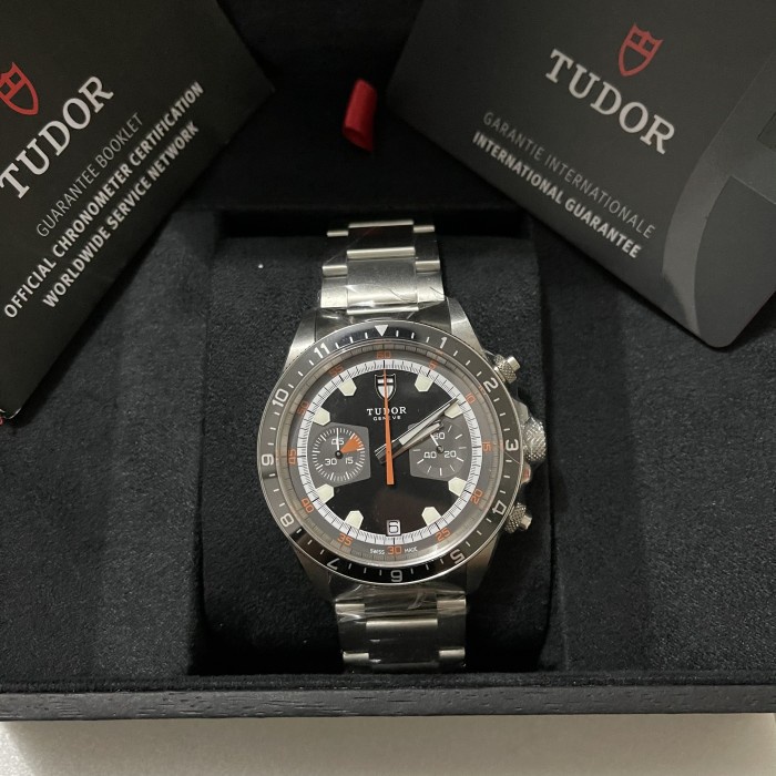 ✨Termurah Tudor Heritage Chrono Black Dial 70330 Unworn Fullset 2021 Diskon