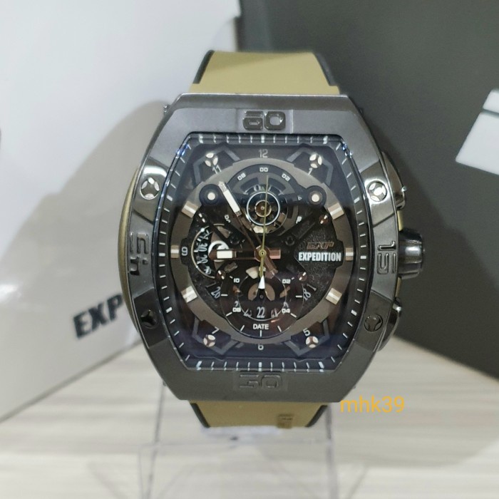 ✨Sale Jam Pria Exp Expedition Exp Expedition Se6800Mc Hijau Army Terbatas