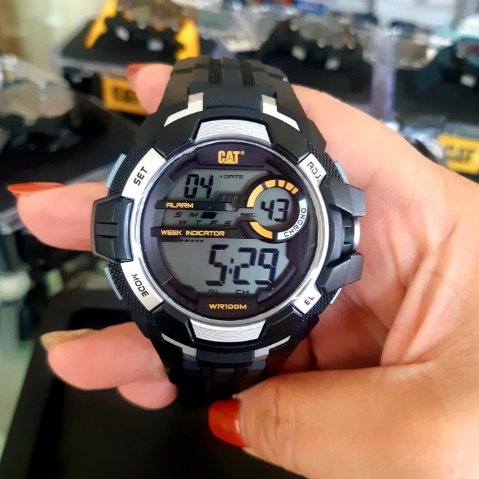 ✨Termurah Jam Tangan Pria Caterpillar Cat 1C.127.21.247 Black Digital Original Terbatas