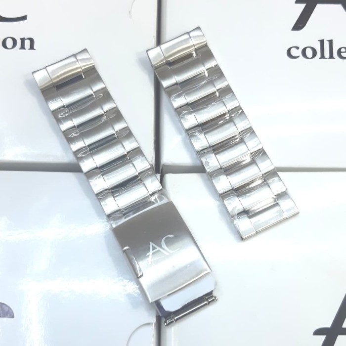 ✨Termurah Jual Rantai Jam Tangan Stainles Steel Silver Ac9205 Ac 9205 24Mm Orig Diskon