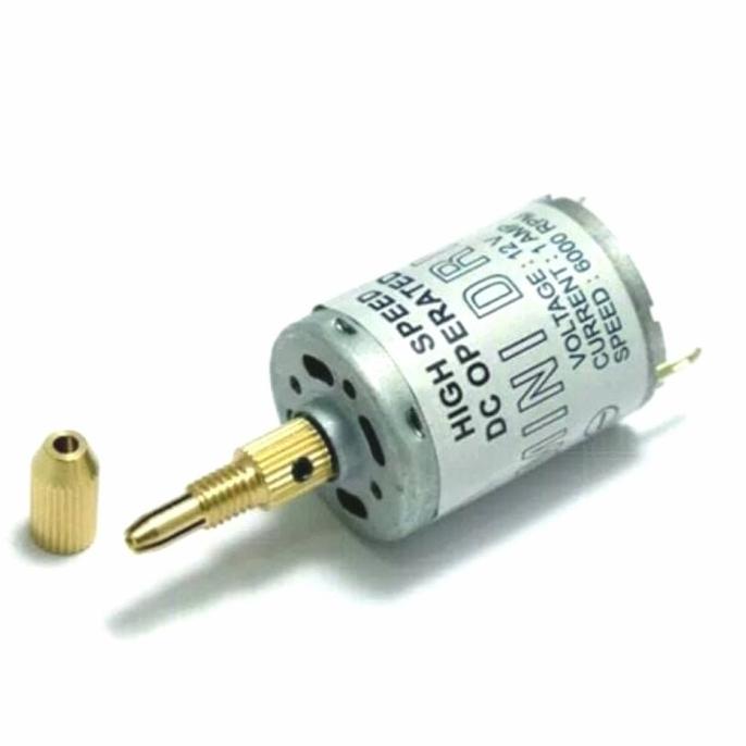 Terbaru Bor mini papan PCB Dinamo 12v DC mini drill dll Motor 6000rpm 12 volt dre3 Segera Beli