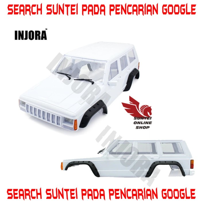 ✅Sale Hard Body Rc Jeep Cherokee 313Mm For Scx10 Rc4Wd Trx4 Custom 313 Berkualitas