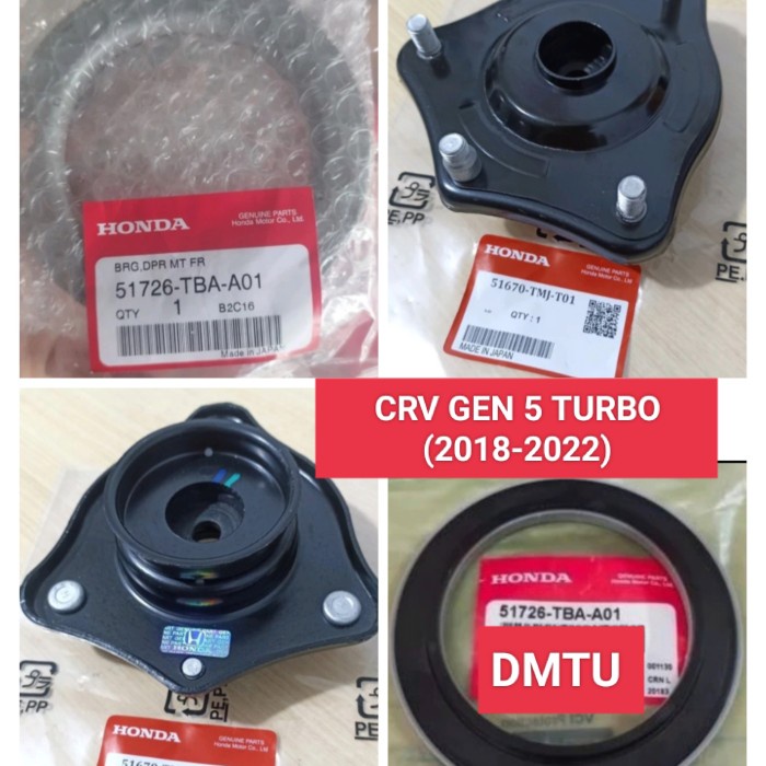 [New Ori] Support Shock DepanBearing Support 4Pc Crv Gen 5 Turbo 2018-2022 Berkualitas