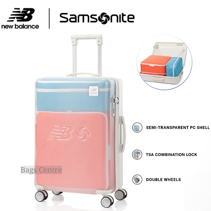 ✅Sale Koper Samsonite X New Balance 61/ 22 Inch Cabin Special Edition Diskon