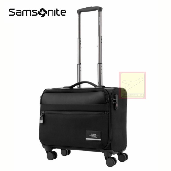 ✅Sale Koper Laptop Samsonite Vestor Rolling Tote - Black Diskon