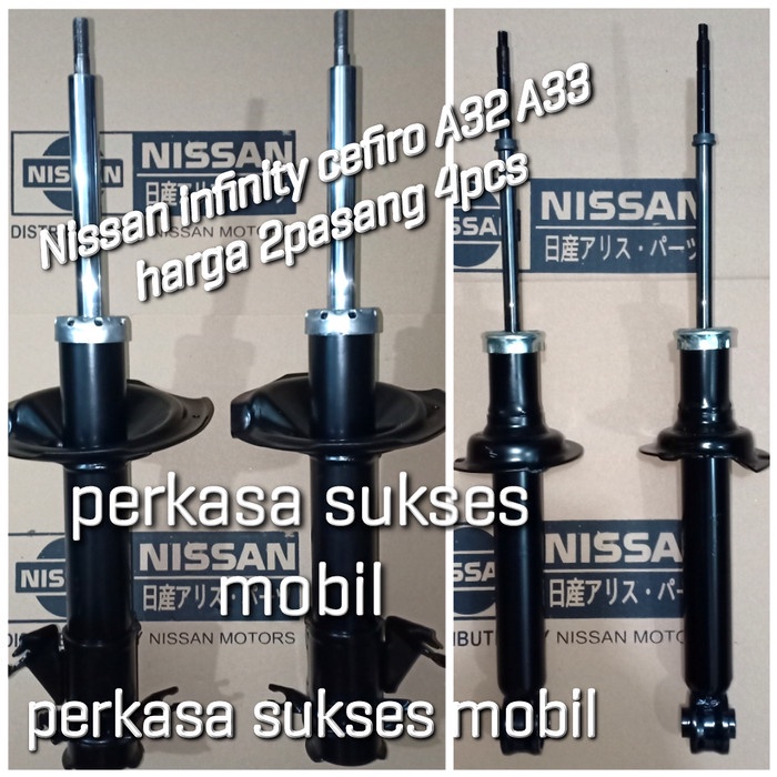 [New Ori] Shock Breaker Shock Absorber Nissan Infiniti Cefifo A32 A33 Depan Ori Diskon