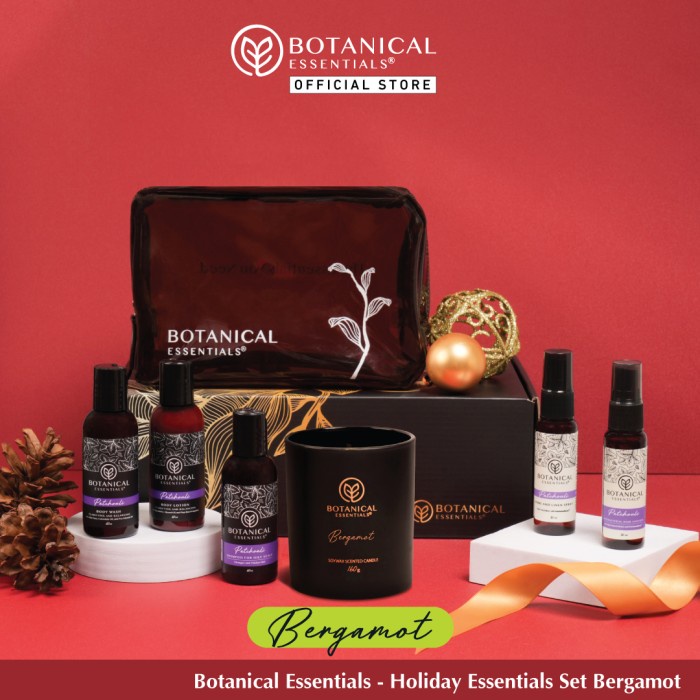 Botanical Essentials - Christmas Holiday Essentials Set Bergamot