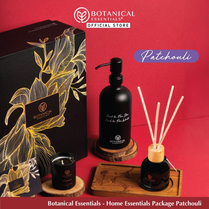 Botanical Essentials - Christmas Home Essentials Package Patchouli