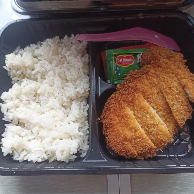 

siap kirim] Paket Nasi Chicken Katsu