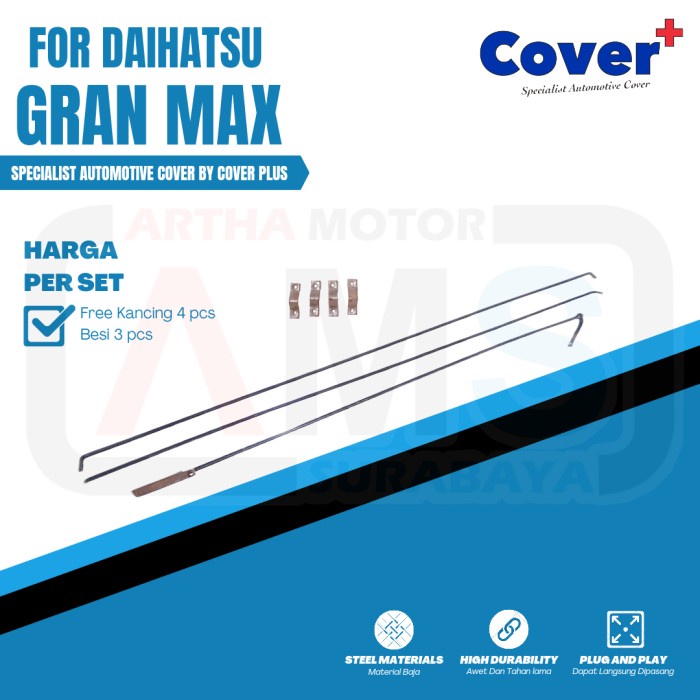 Cover Terpal Tutup Bak Mobil Pickup Pick Up Grandmax Grand max Granmax