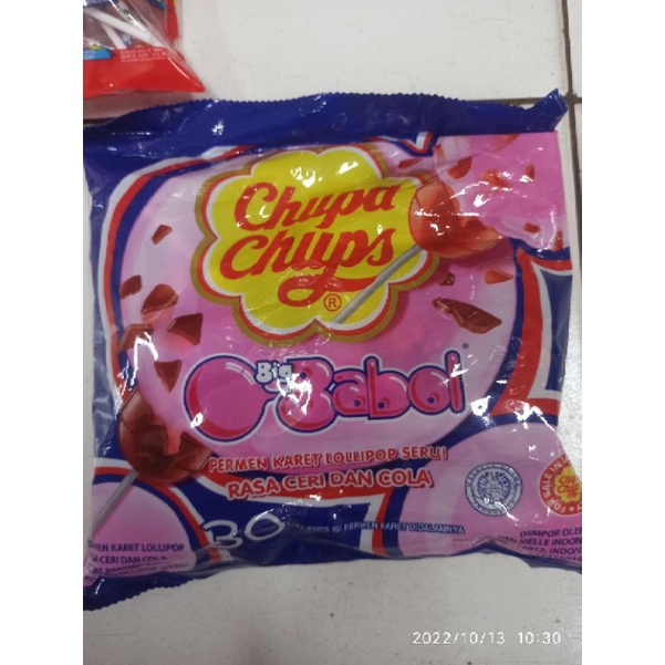 

Chupa Chups Lolypop Gumfilled Isi 30 Pcs