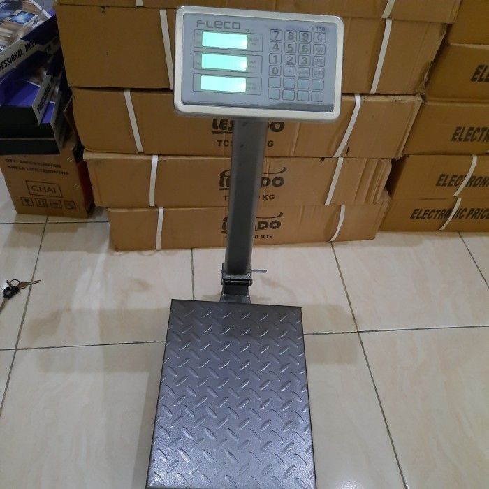 ✅Termurah Timbangan 150 Kg Digital Duduk Besi / Timbangan Besar Pabrik Ekspedisi Limited