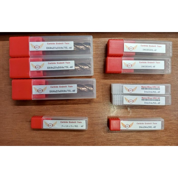 ✅Ready Endmill Carbide Set Hrc55 Diskon