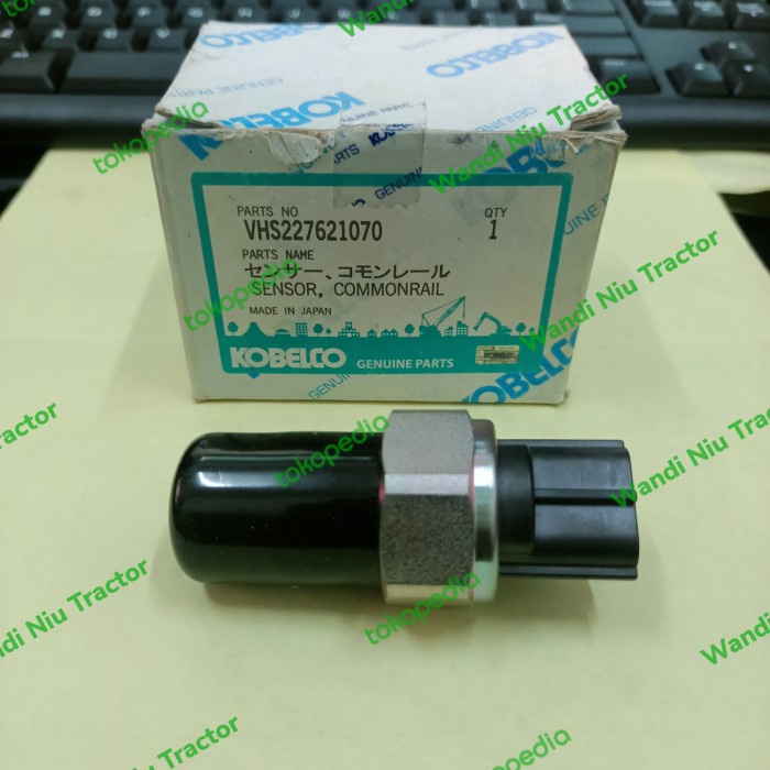 ✅Original Sensor Commonrail Sk200-8 Kobelco Vhs227621070 Genuine Part Berkualitas