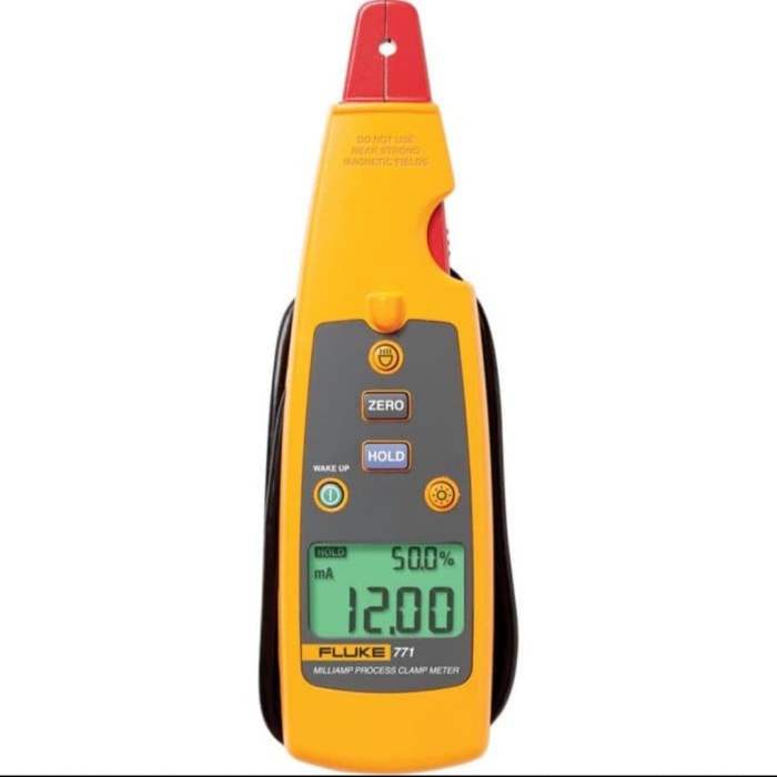 ✅Original Fluke 771 Milliamp Process Clamp Meter Tang Ampere Digital Ma Terbatas
