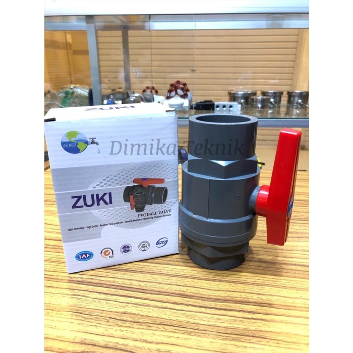 ✅Ori Stop Kran Ball Valve Pvc 6 Inch / Kran Air / Ball Valve Socket Terbatas