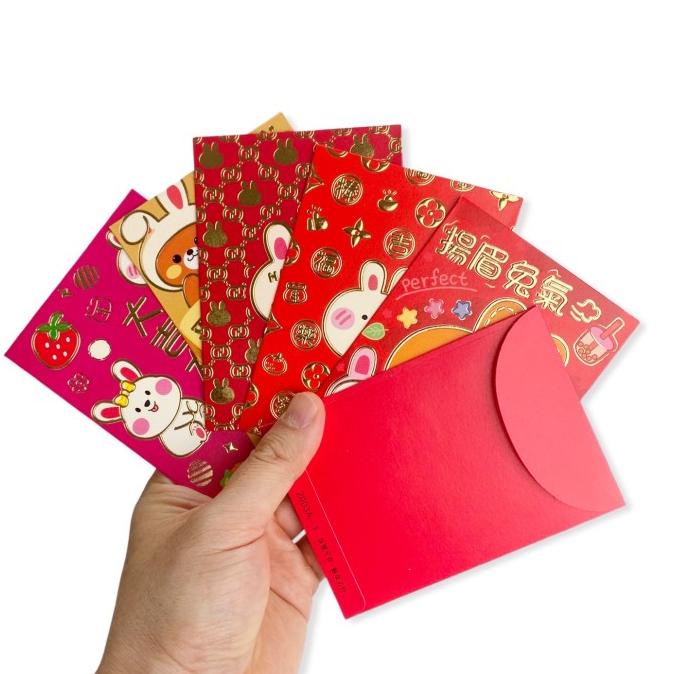 

Motchilneed // Scoop Angpau Hongbao Imlek Cny Kelinci (6Pcs Mix) 65021401 Limited Edition