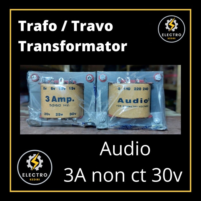 >>>>>] Trafo 3a non ct 30v AUDIO travo 3a non ct30v transformator