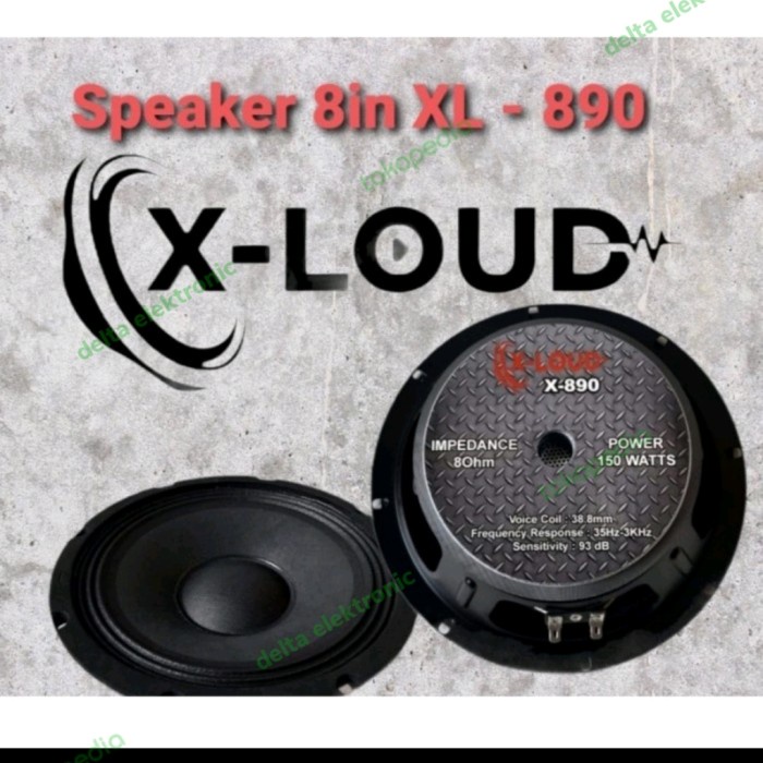 Speaker 8 Inch Xloud X-890 Best