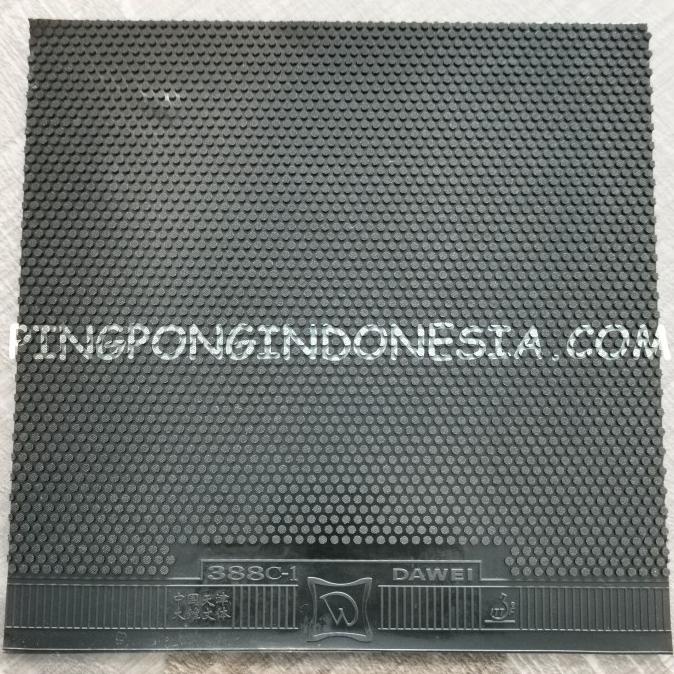 Dawei 388 C-1 OX - Karet Bintik Serang Pendek Short Pips Rubber 388C