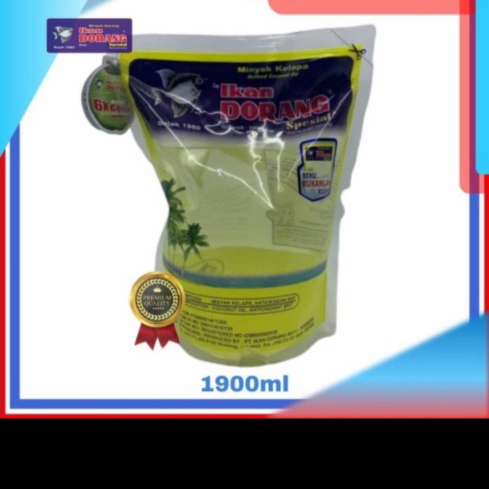 

Minyak Goreng Ikan Dorang Special 1.9 Liter Terbaik Untuk Kesehatan Best