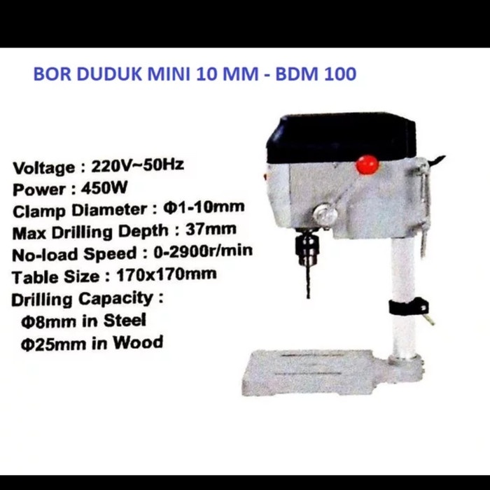 ✅New Bor Duduk Mini Size 10 Mm - Wipro Bdm100 Limited