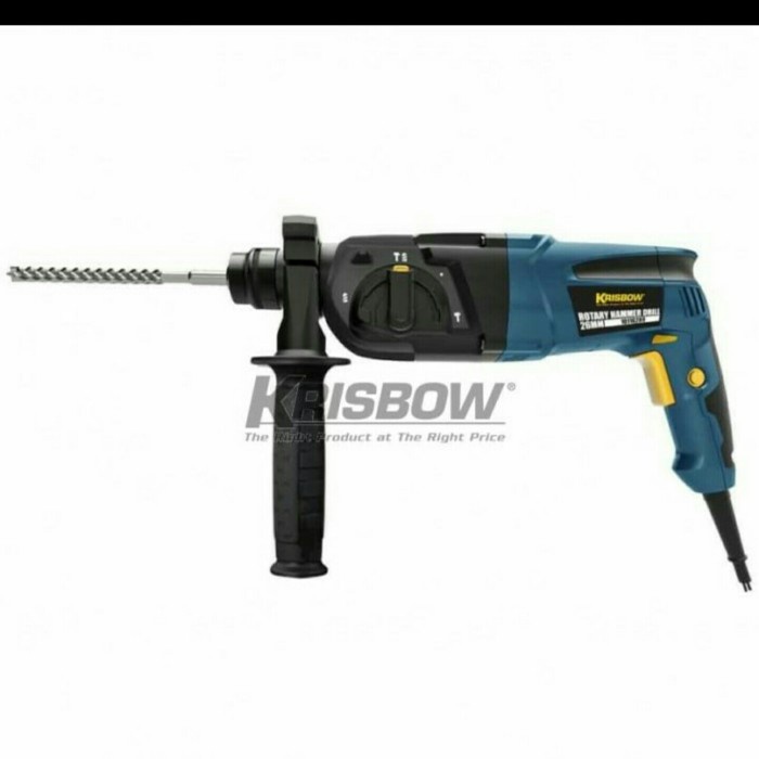 ✅New Bor Krisbow Rotary Hammer Drill 26Mm 720W Edh72-26R Berkualitas