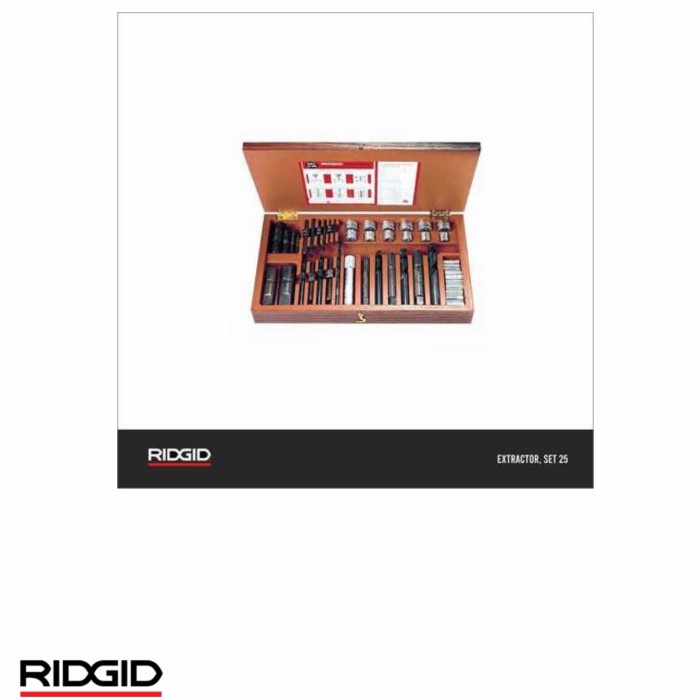 ✅Baru Ridgid Extractor Set -35590 Ridgid Terbatas