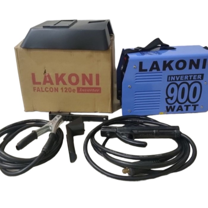 [Original] Mesin Trafo Las Listrik 900Watt 900 Watt Lakoni Falcon 120E Inverter Berkualitas