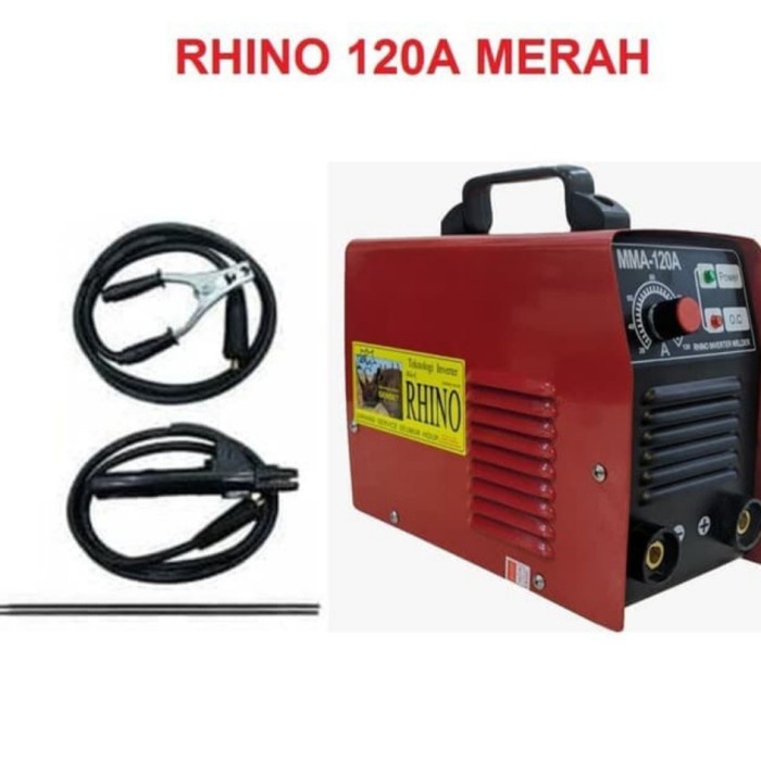 [Original] Mesin Las Rhino 900 Watt 120A Terbaru