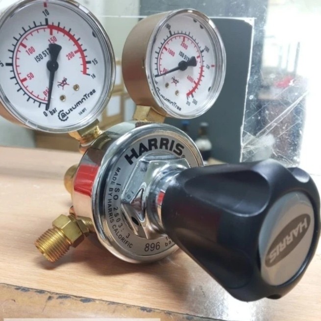 [Original] Regulator Argon 896 - 10 Bar Merek Harris Usa Original Limited