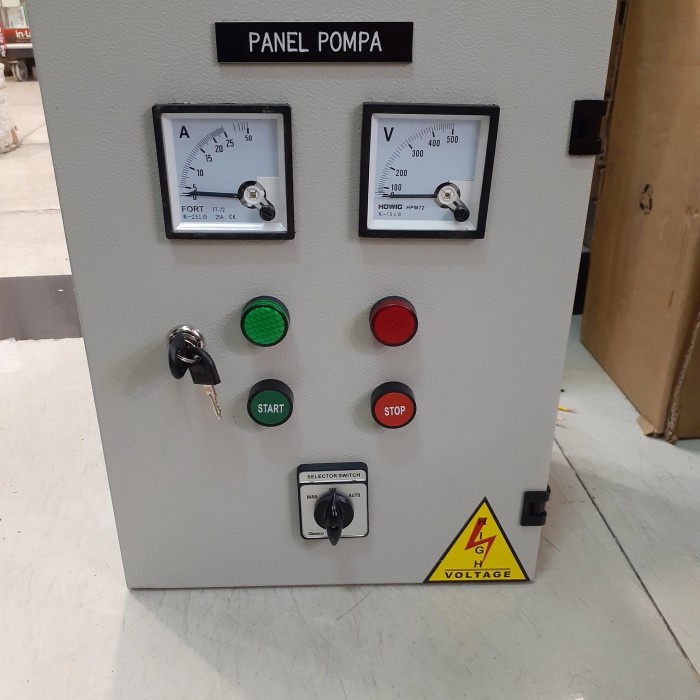 [Ori] Panel Pompa 1Phase Wlc Diskon