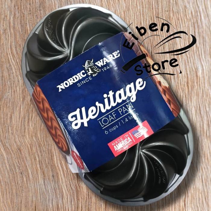 

[Baru] Nordic Ware Heritage Loaf Pan Terbaru