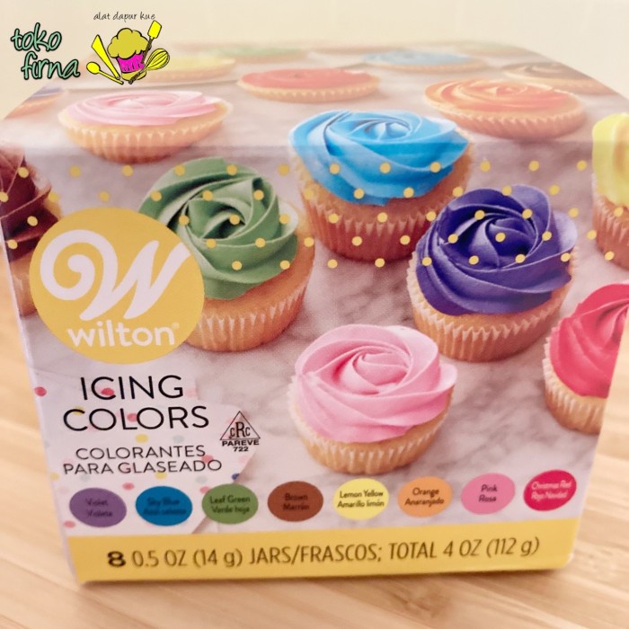 

[Baru] Pewarna Gel Wilton Colour Kit - 8 Warna Terbaru