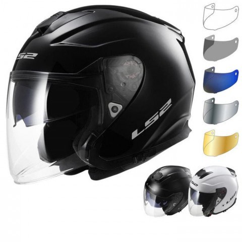 ✨Termurah Visor Ls2 Of521 Iridium Blue Kaca Helm Ls 2 Original Of-521 Berkualitas