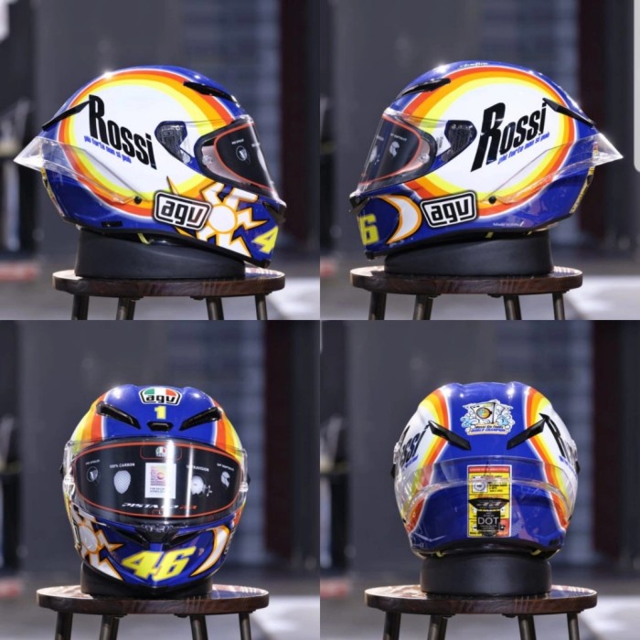 ✨Termurah Helm Full Face Agv Winter Test 2005 Vale 46 Terbaru