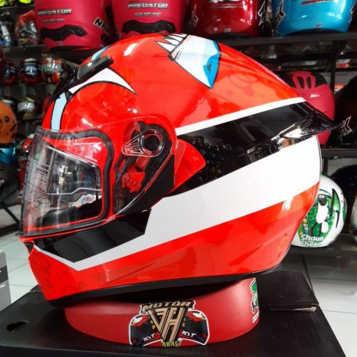 ✨Termurah Agv Helm Full Face# K-3 Sv Sni Attack Orignal Baru Diskon